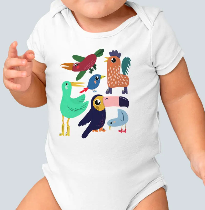 Passarinhos de Botas - Baby Body