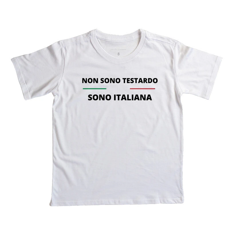 Eu não sou teimoso, sou italiano - em italiano