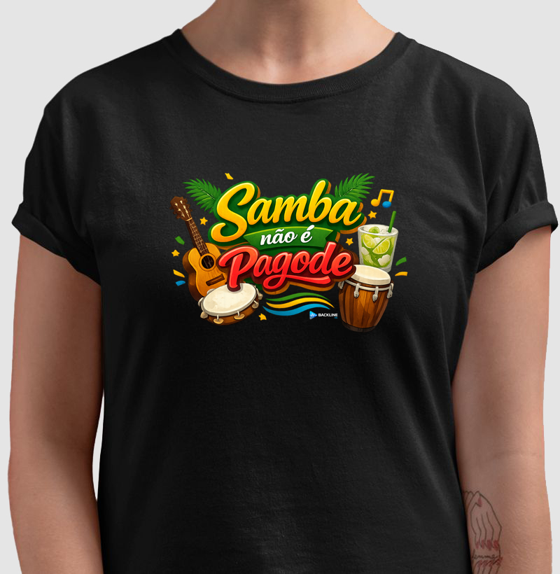 Samba não é pagode