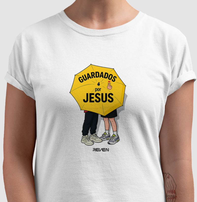 Camiseta Guardados por Jesus