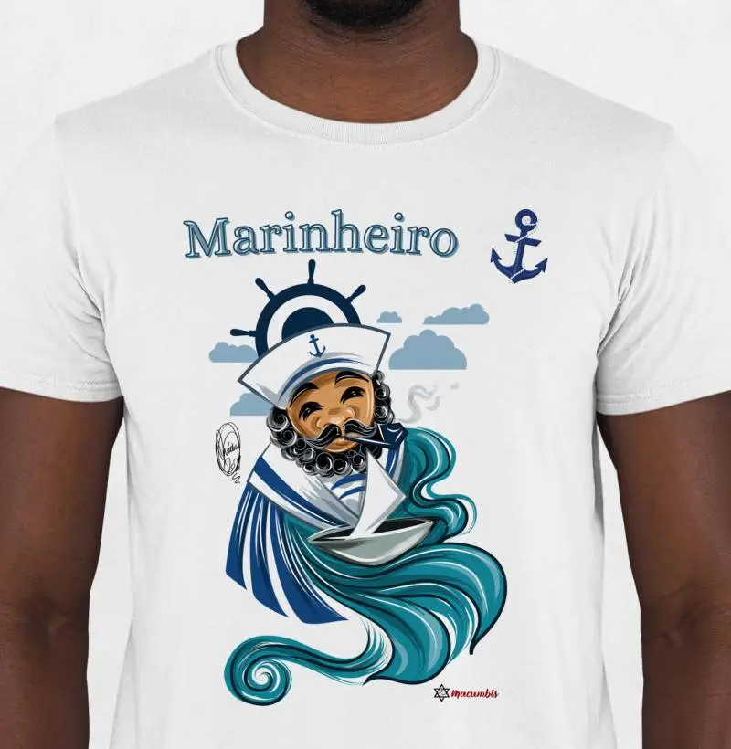 Camiseta Marinheiros Masculina ou Feminina Escolha a Cor