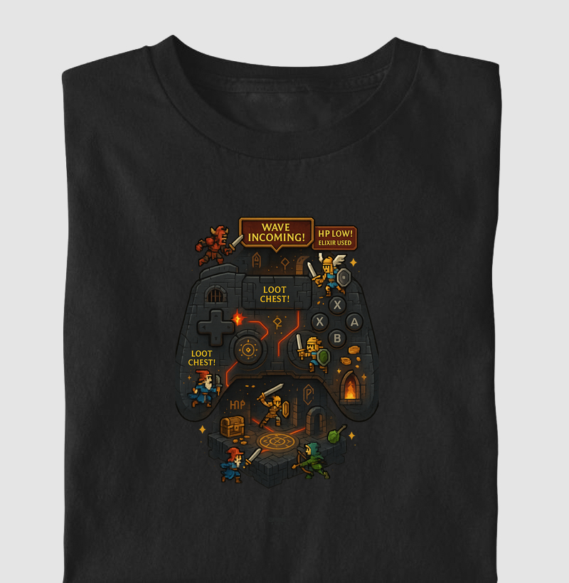 Joystick Fortaleza Jogo Gauntlet