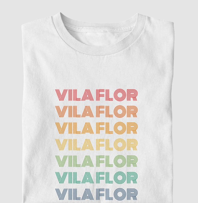 Vila Flor Letreiro Retrô