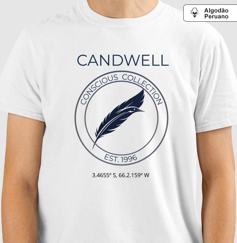 Camiseta Candwell Seal | Malha Peruana Premium