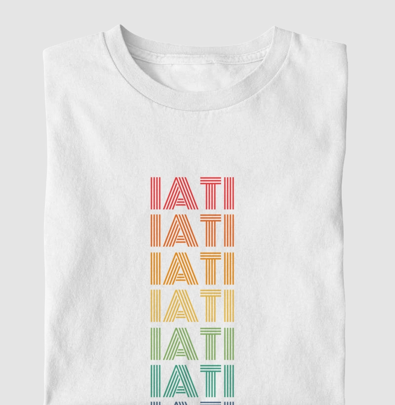 Iati Letreiro Retrô