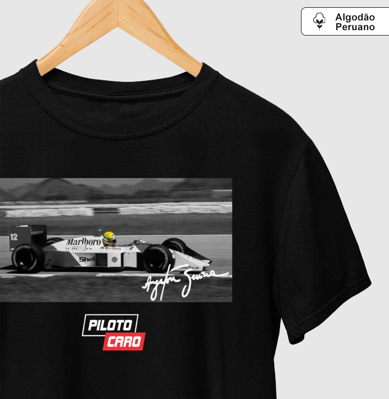 Camiseta Premium Ayrton Piloto Caro