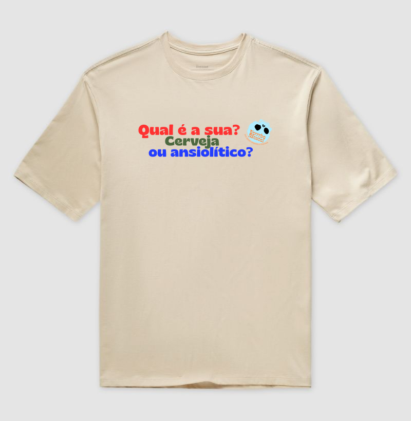 Camiseta Cerveja ou ansiolítico?