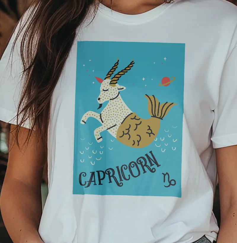Camiseta Signos - VINTAGE CAPRICÓRNIO