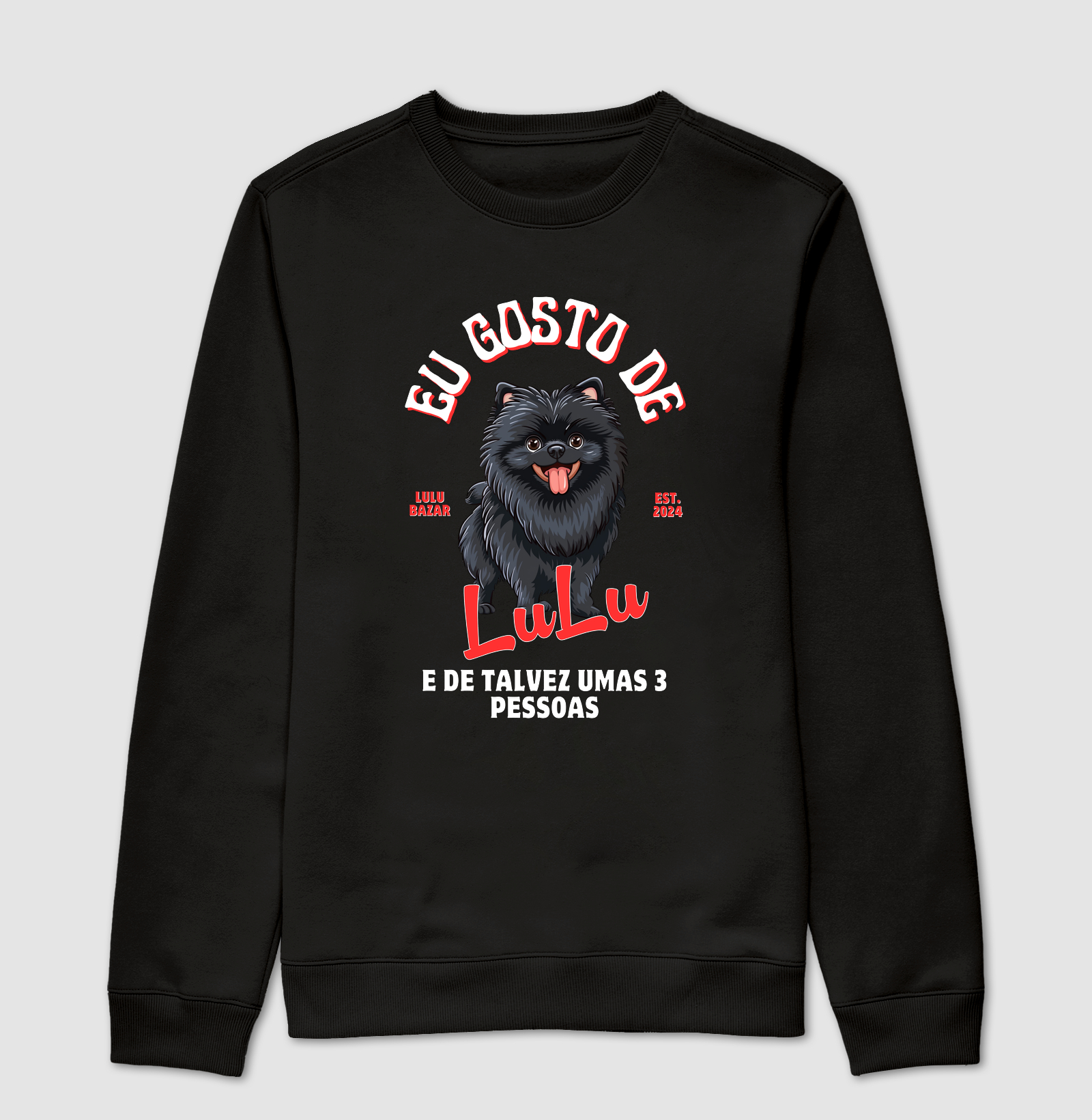 Eu gosto de Lulu (Preto)