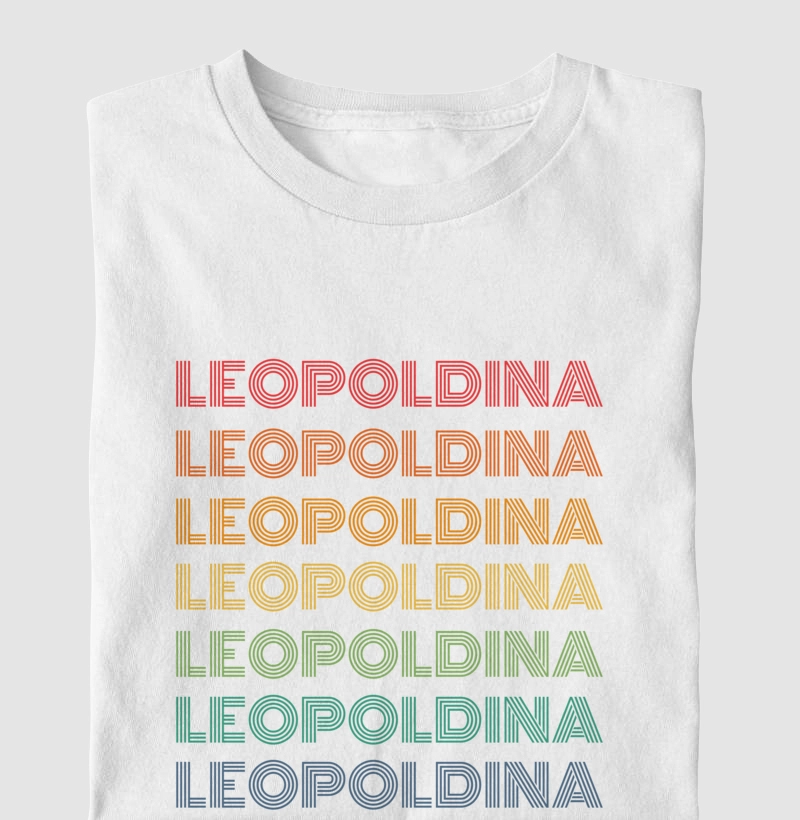 Leopoldina Letreiro Retrô