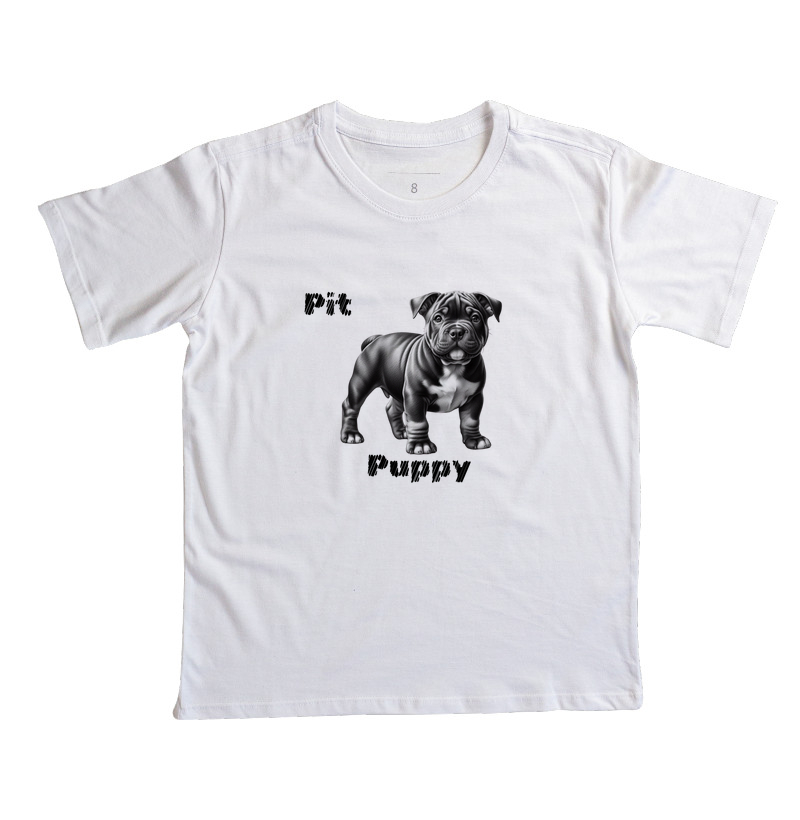 Pit puppy white