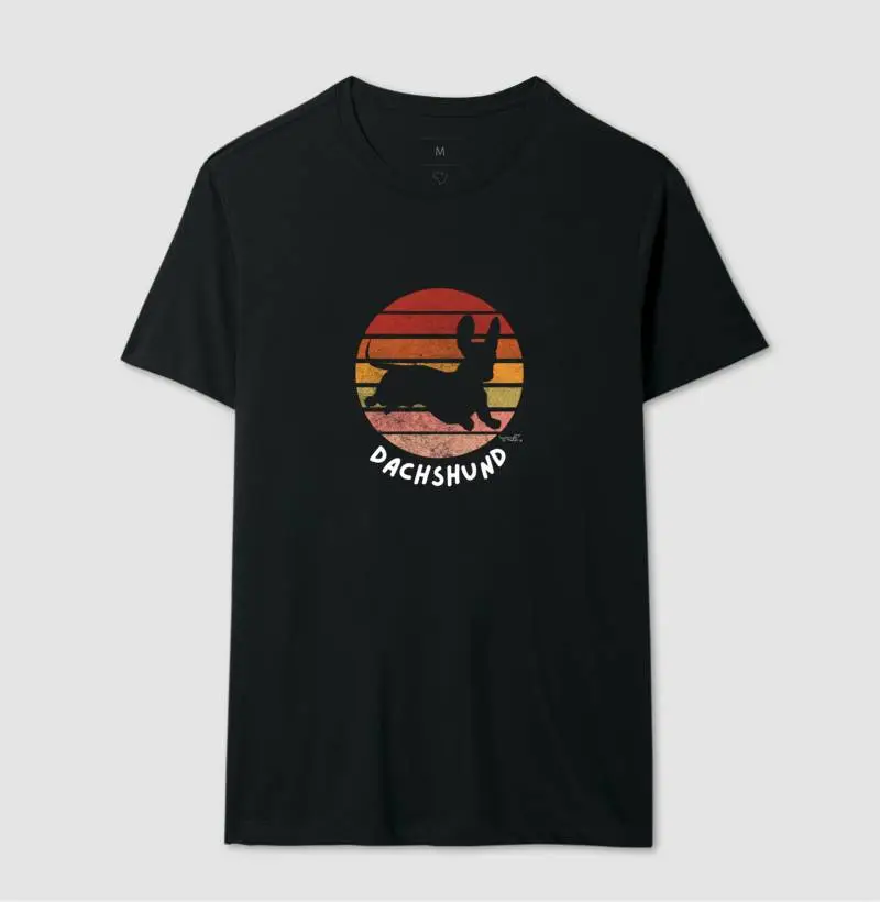 Camiseta Cachorro Salsicha - casual CS003VE