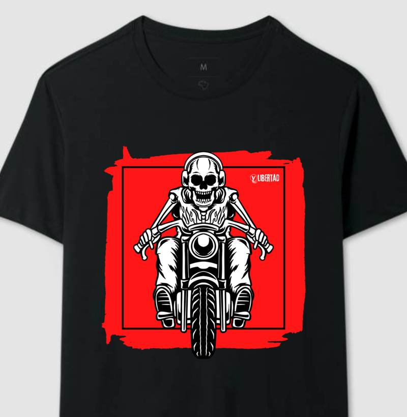 Skull Motorcycle