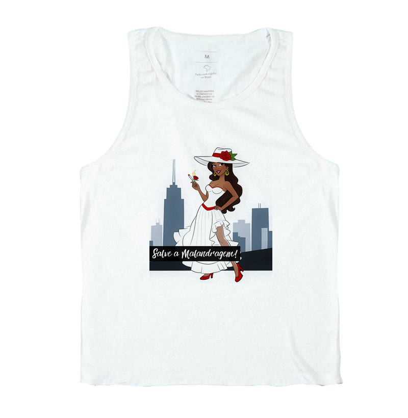 Camiseta Regata - Malandra - Imagem 3