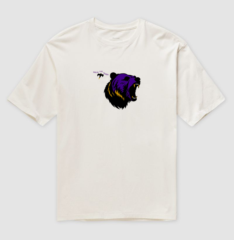 Camiseta Ghosting Oversized