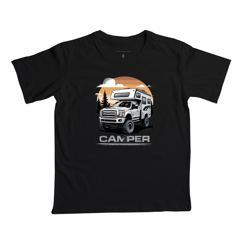 Camper Pickup Por do Sol (Infantil)