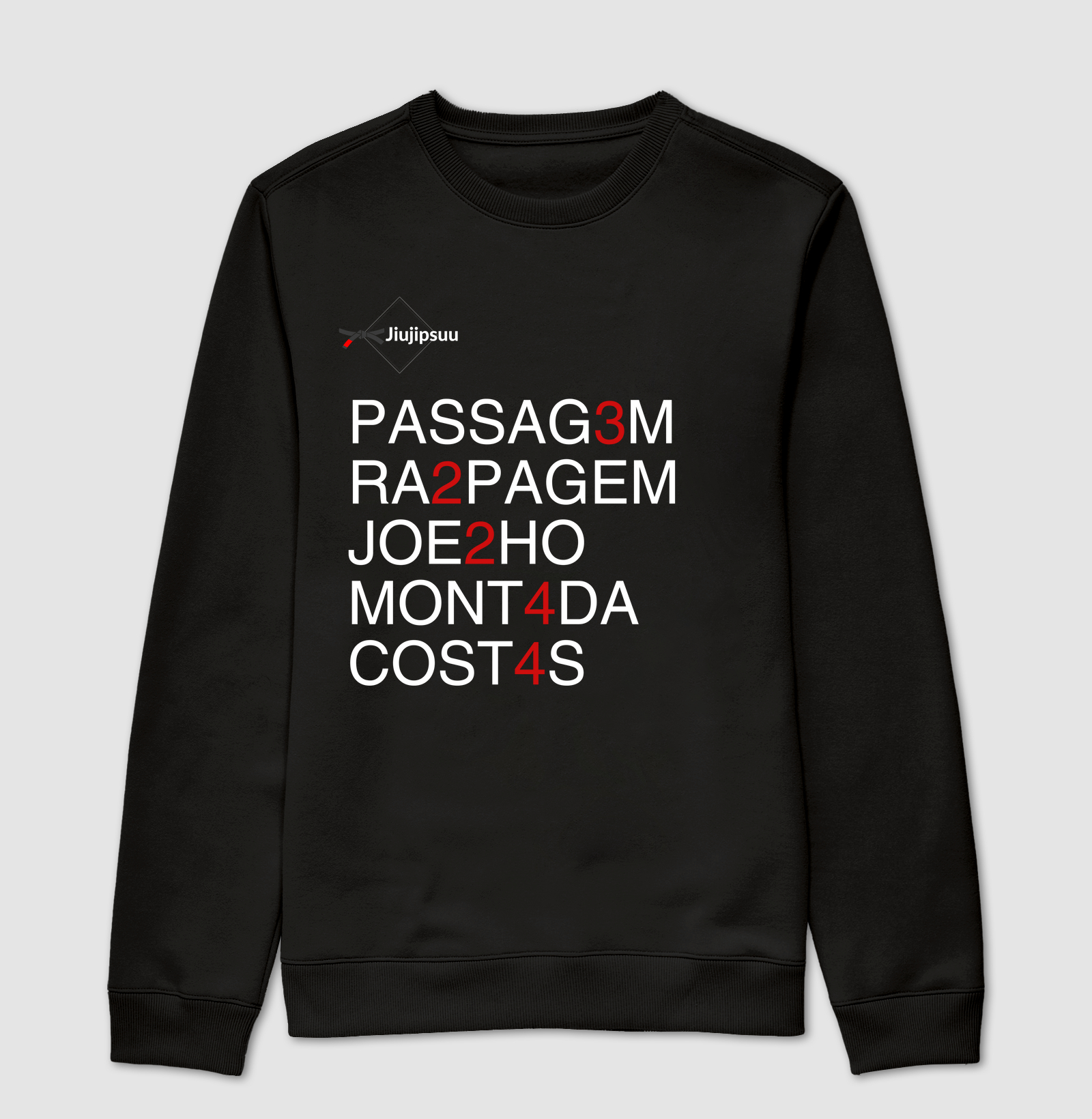 Camisa Jiu Jitsu Frases 