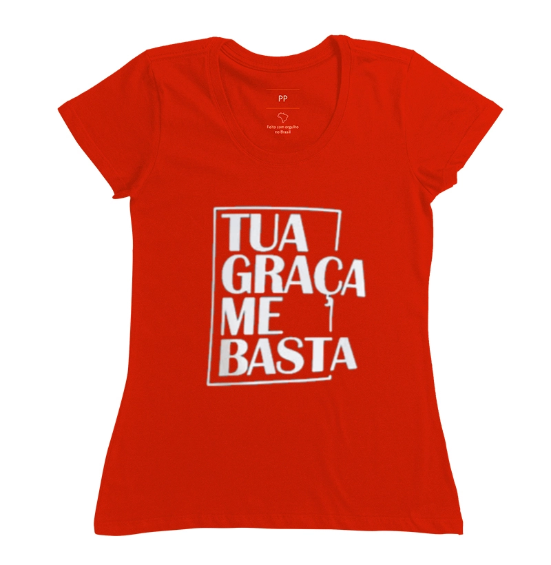 Camiseta Tua graça me basta