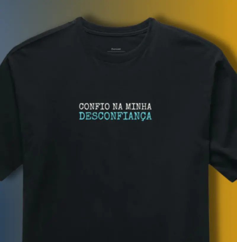 CONFIO NA MINHA DESCONFIANÇA