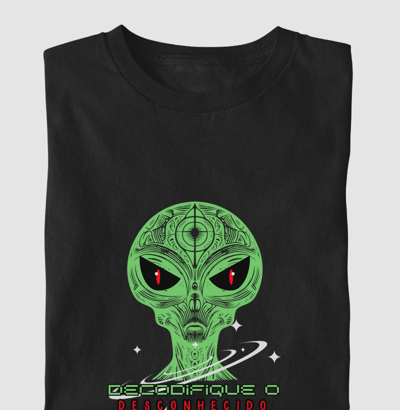Camiseta De codifique o Desconhecido