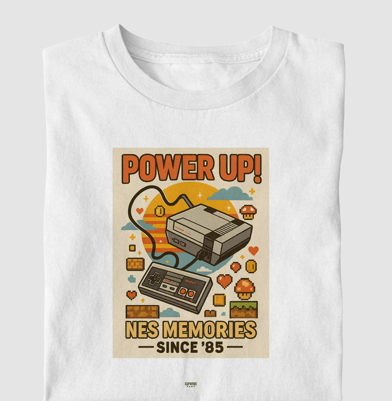 ConArt Power Up Nes Memories