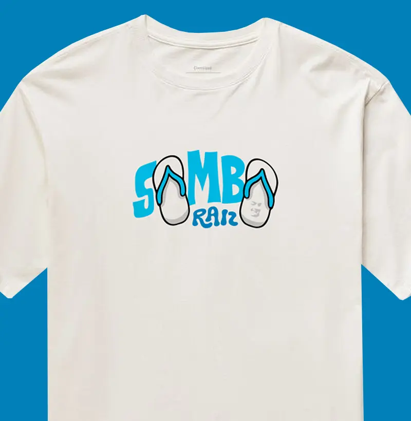 Samba Raiz (Chinelo Azul)