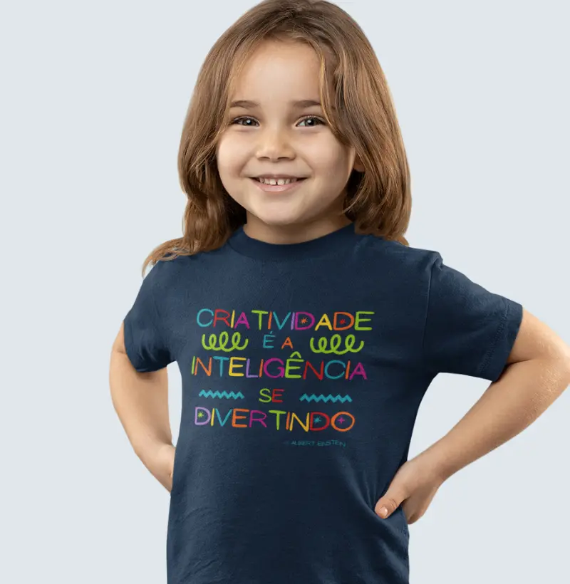 Camiseta Mini | Criatividade 