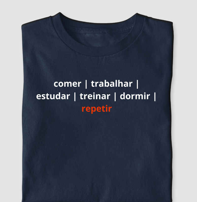 Comer, estudar...