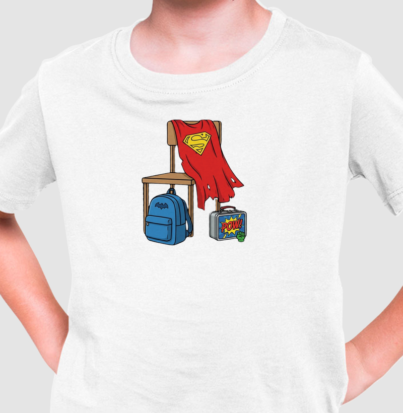 T-shirt rotina de herói 