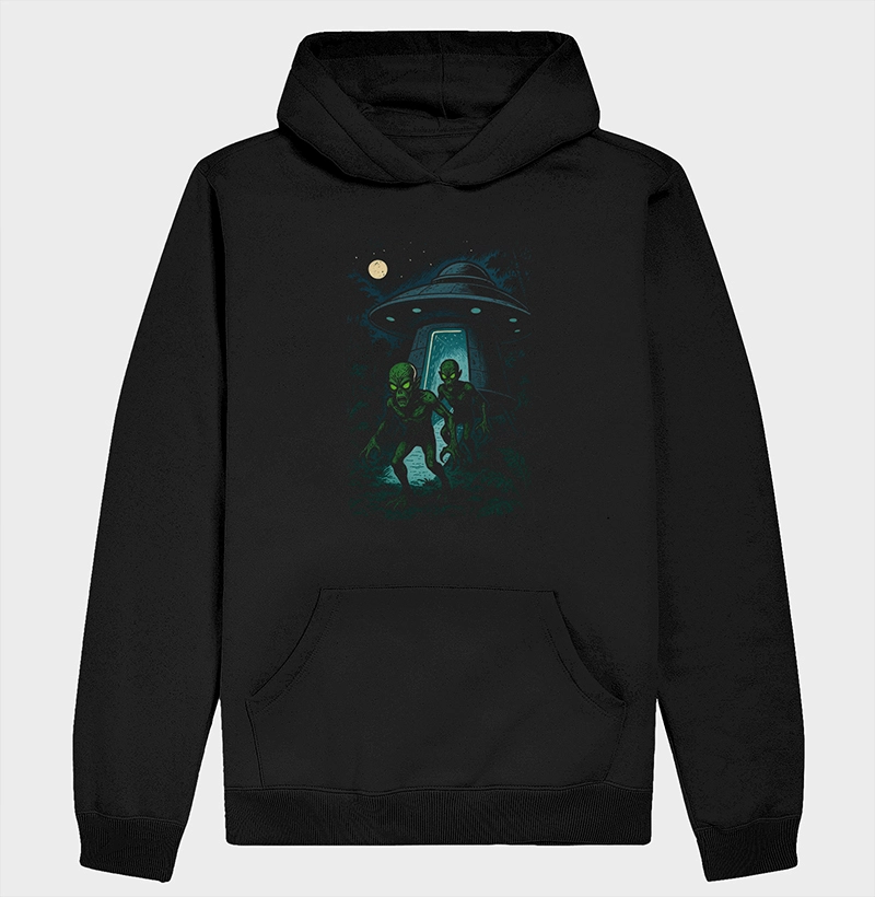 Moletom Canguru - Contato Hostil