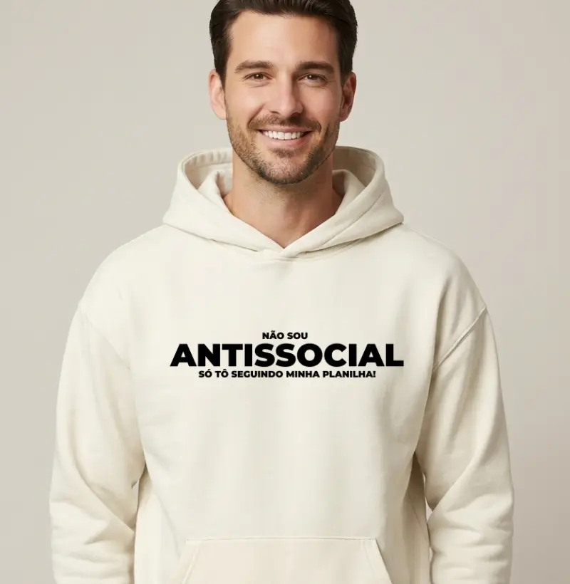 Não Sou Antissocial Só Estou Seguindo Minha Planilha