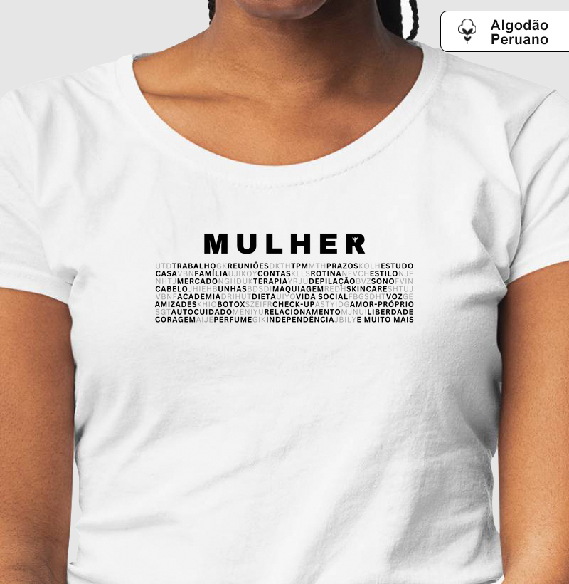 Lista de palavras MULHER