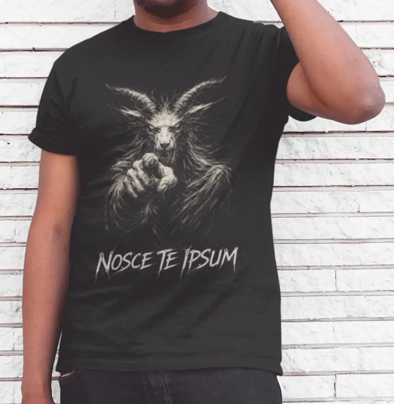 Nosce te ipsum. (Conheça a ti mesmo.)