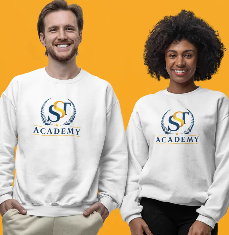 Suéter Academy SST - Off White