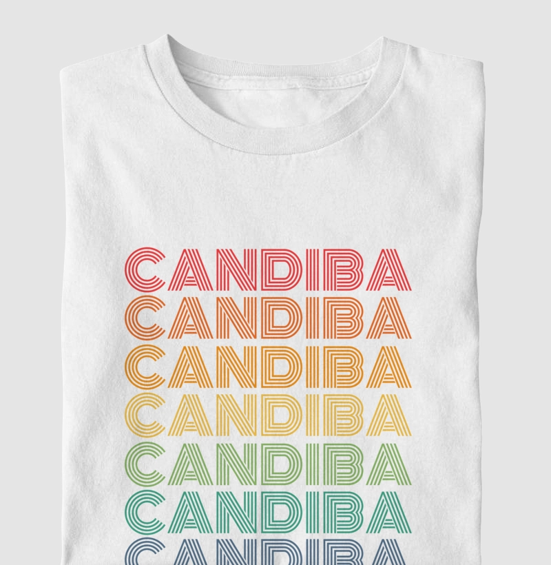 Candiba Letreiro Retrô