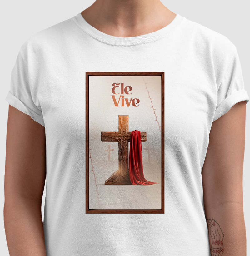 Camiseta Ele Vive