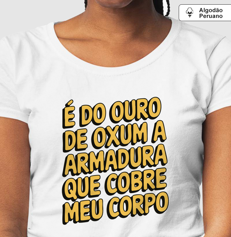 É do Ouro de Oxum a Armadura que Cobre meu Corpo