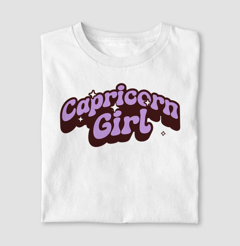 Camiseta Signos CAPRICÓRNIO GIRL
