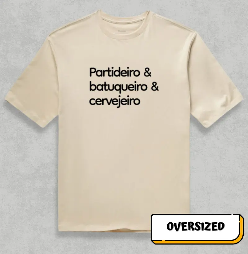 Partideiro & batuqueiro & cervejeiro