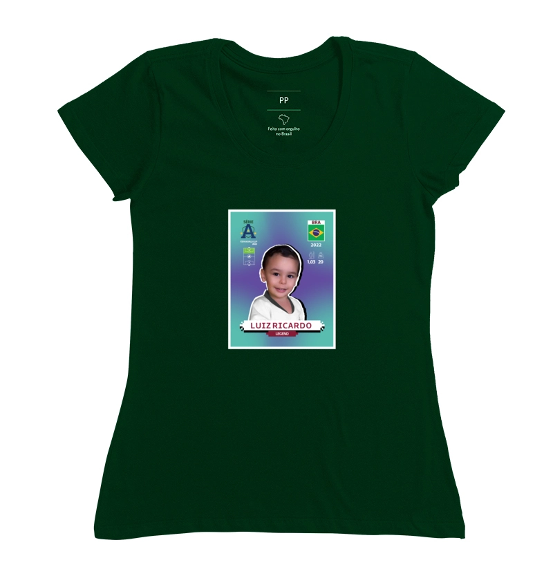 Camiseta Exclusiva Adulto Luiz Ricardo