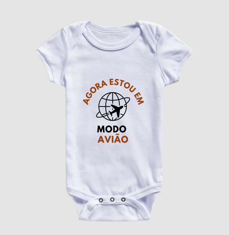 Agora estou em modo avião