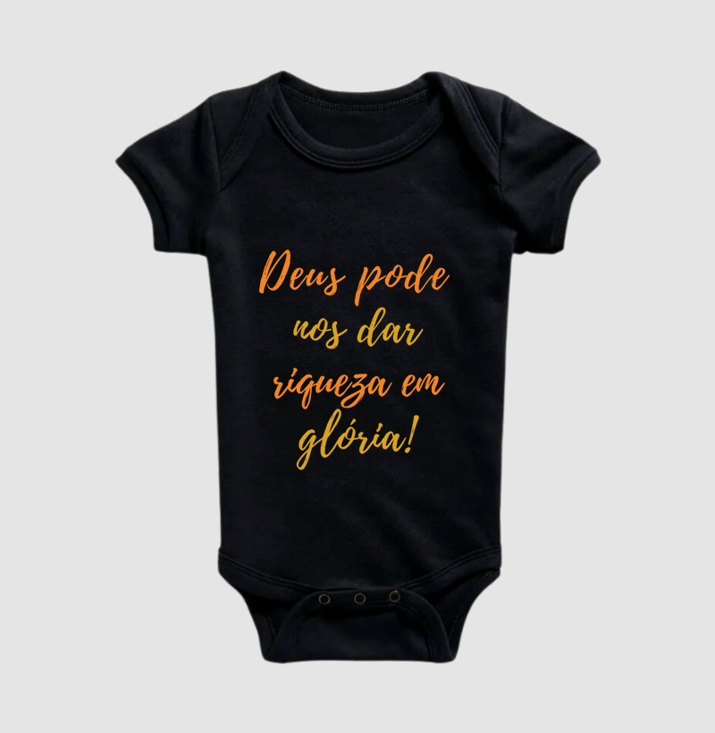 Deus pode nos dar riqueza em glória!