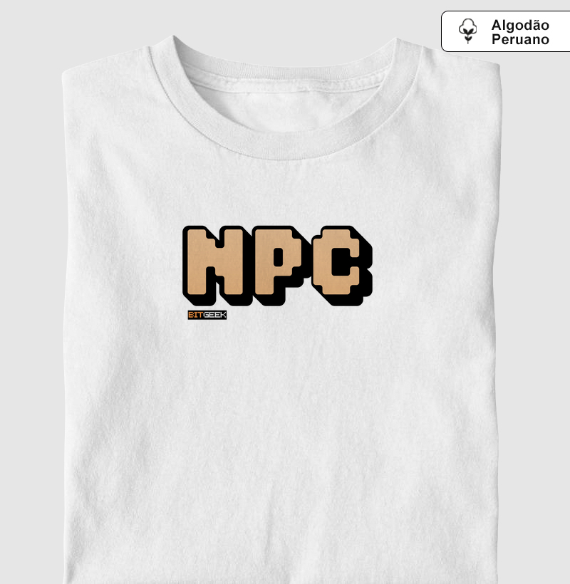 Camiseta Algodão Peruano NPC