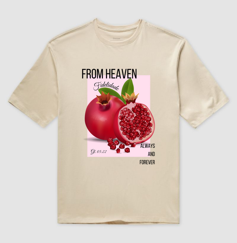 T-shirt Romã - Coleção Doce Fruto