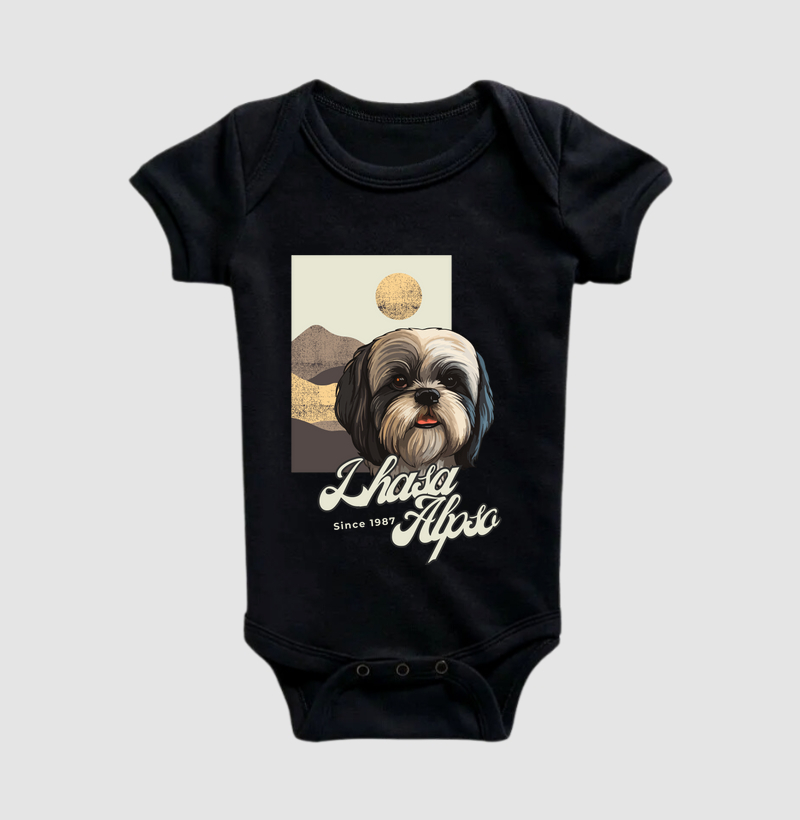 Body Infantil Lhasa Apso Busto Dog Pulse