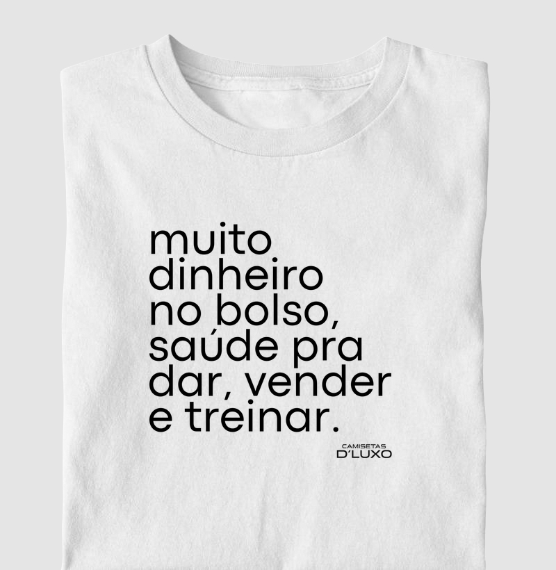 Muito dinheiro no bolso