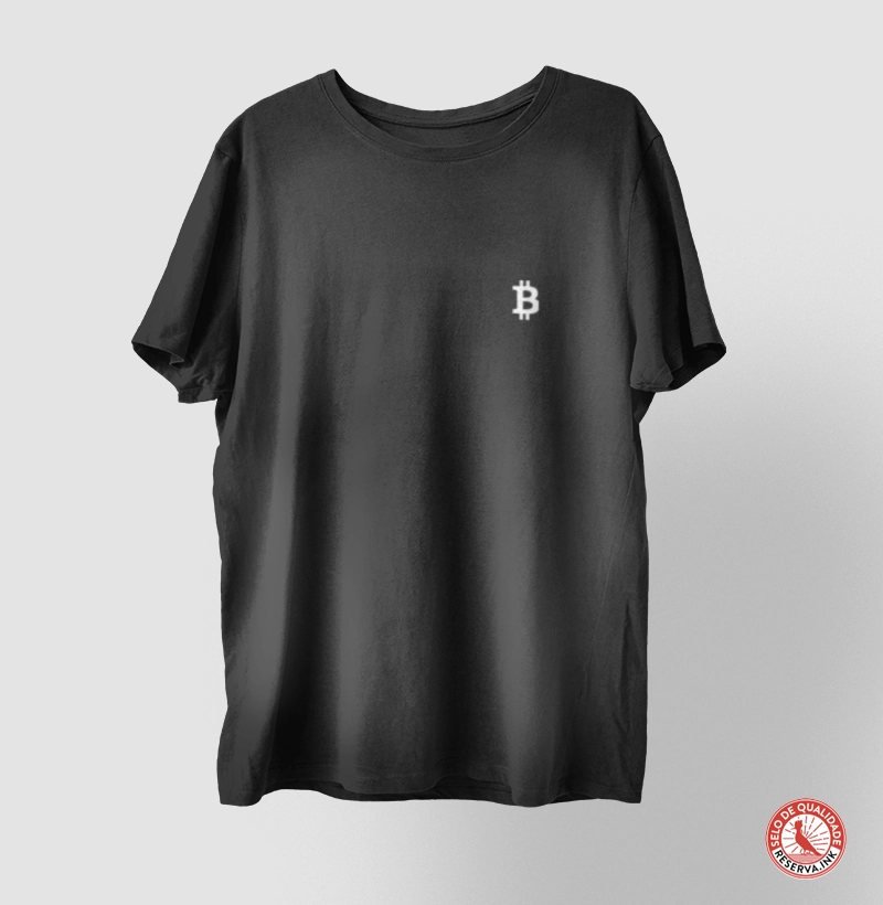 T Shirt Unissex Symbol Bitcoin 