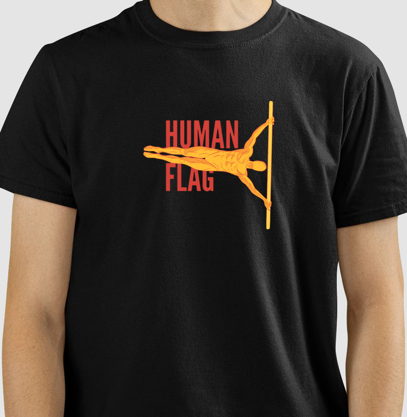 Camiseta Human Flag
