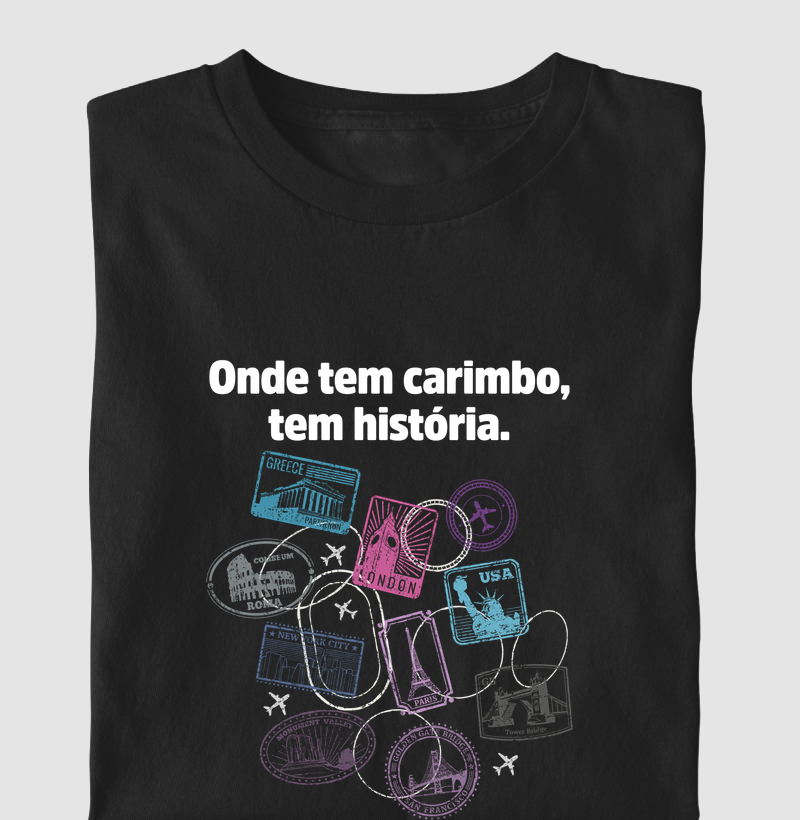 Onde tem carimbo, tem história