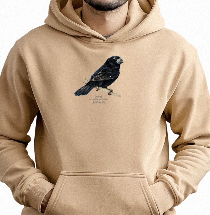 Aves do Brasil - Bicudo - Moletom Hoodie